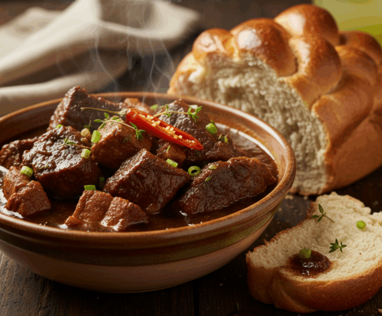 Pepperpot with bread